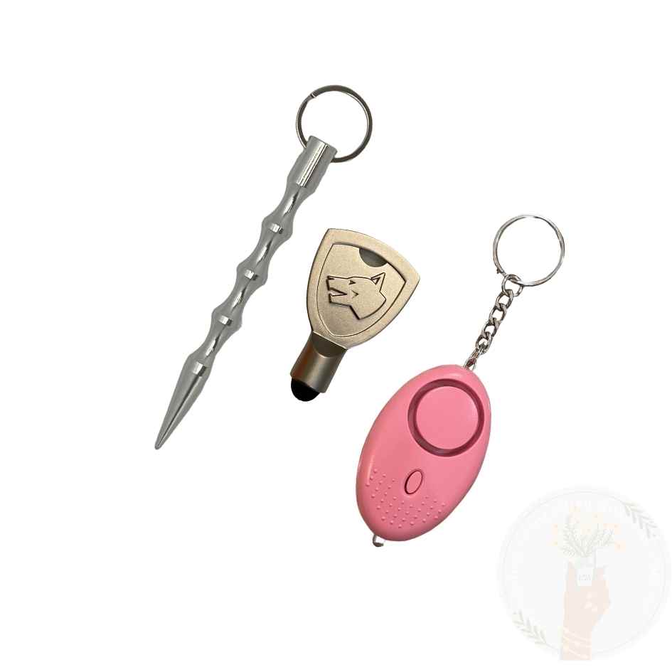 PERSONAL SAFETY ESSENTIALS BLACK/SILVER/PINK GROUP 4