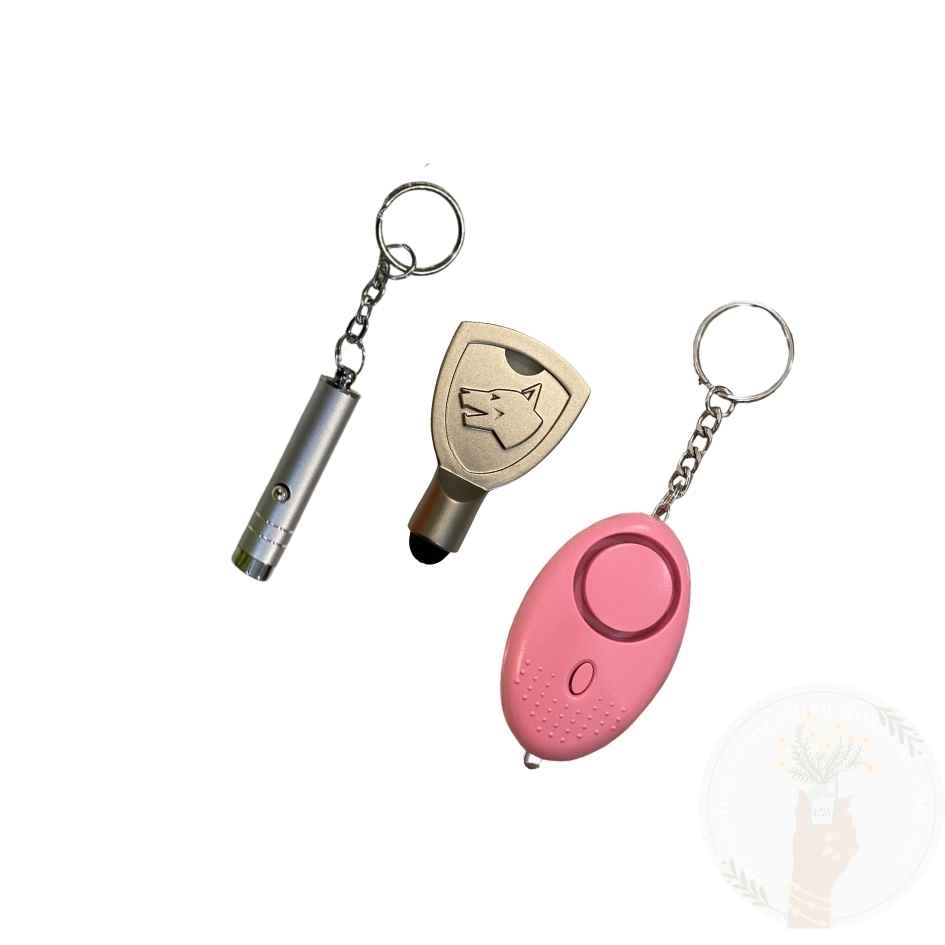 PERSONAL SAFETY ESSENTIALS BLACK/SILVER/PINK GROUP 1