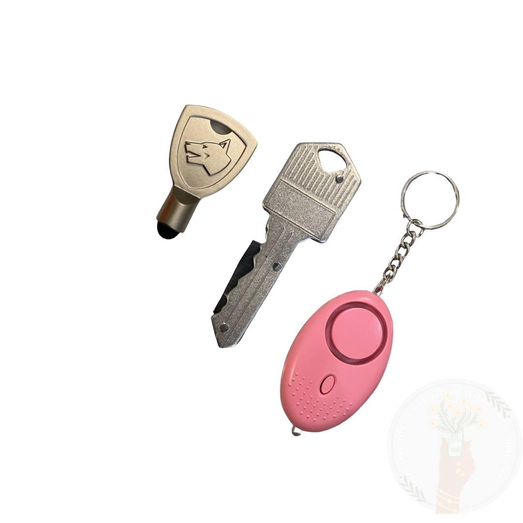 PERSONAL SAFETY ESSENTIALS BLACK/SILVER/PINK GROUP 2