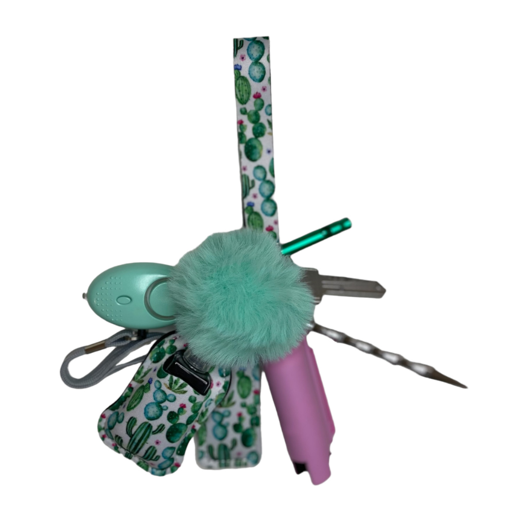 CACTUS LOVE SELF-DEFENSE KEYCHAINS A