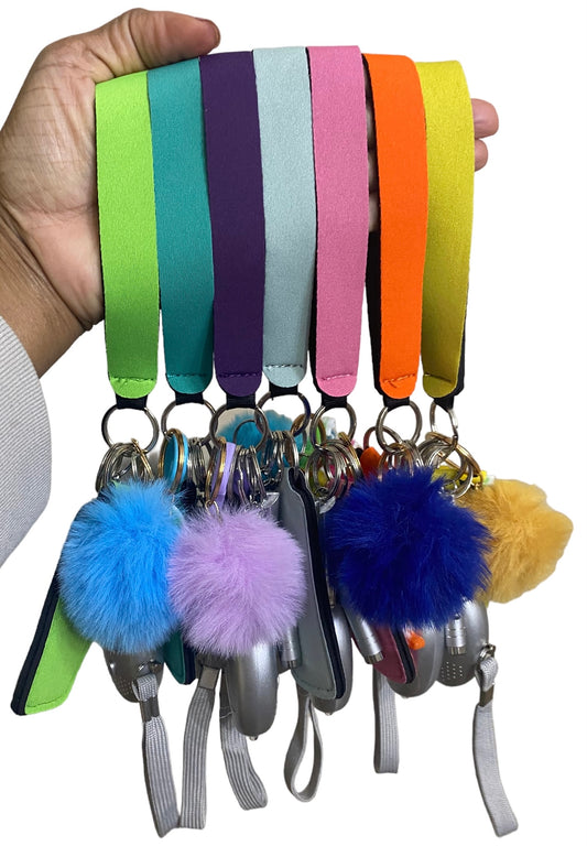 KID'S SOLID MYSTERY SELF-DEFENSE KEYCHAINS A5